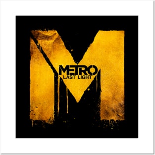 METRO LAST LIGHT LOGO Posters and Art